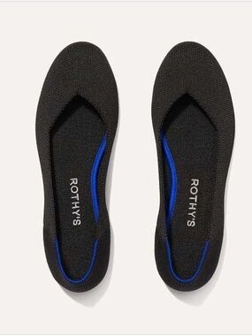 Rothy's Black Ballet Flats